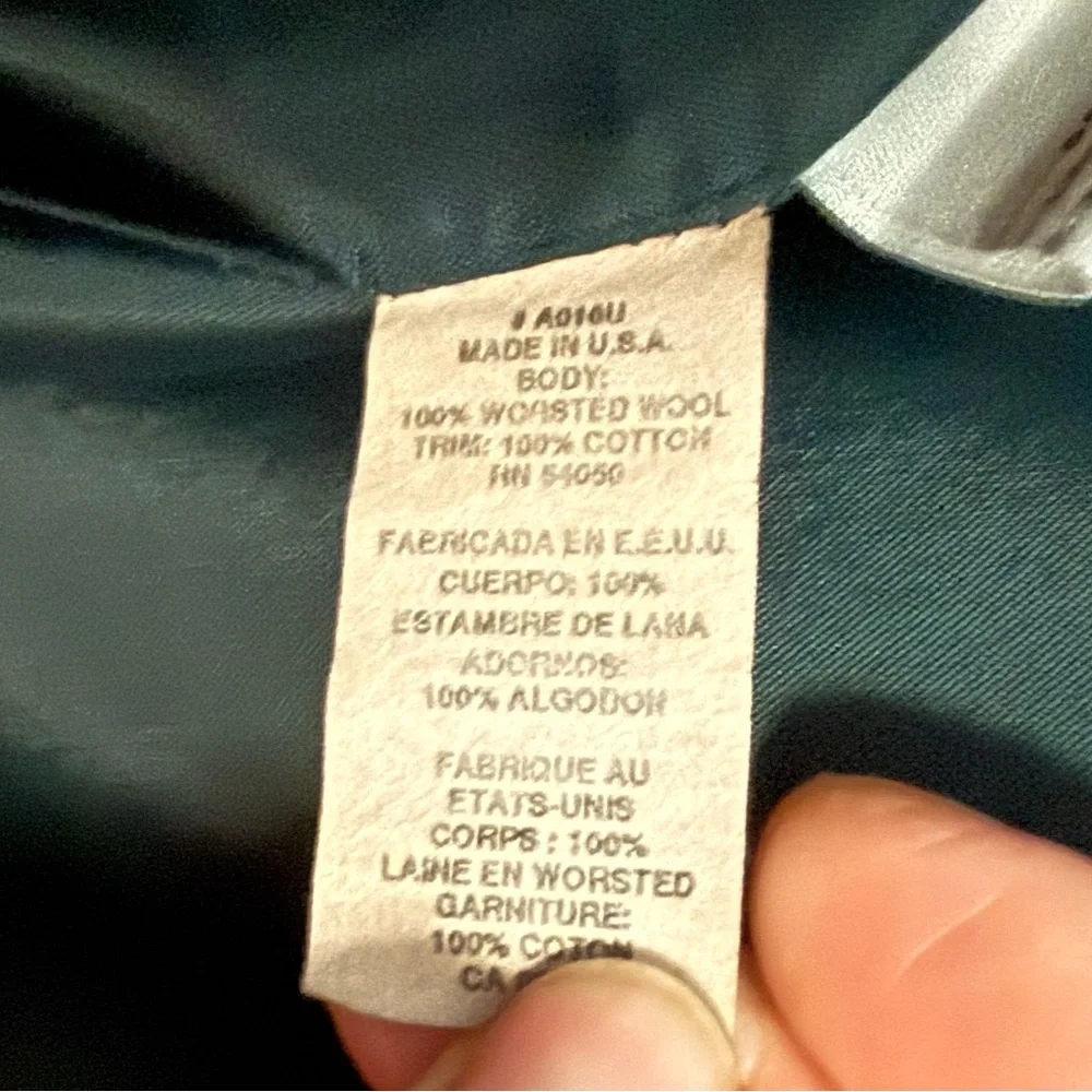 Dior Teal and Black Women's Blazer